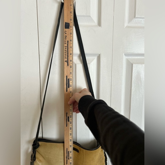 Genuine leather / fur trim crossbody - Picture 11 of 11